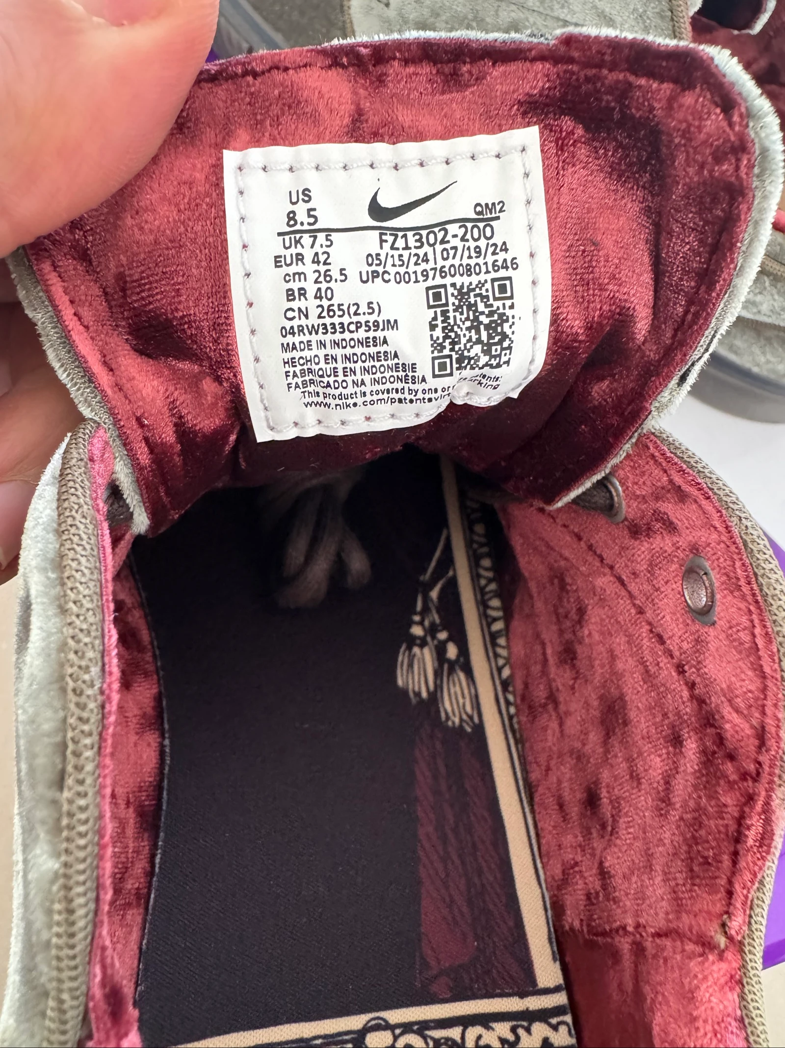 Authentic New Nike SB Zoom Janoski OG+ SE Sneakers Size 42 – photo 11